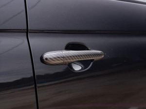 FIAT 500 Exterior Door Handle Kit - Carbon Fiber 